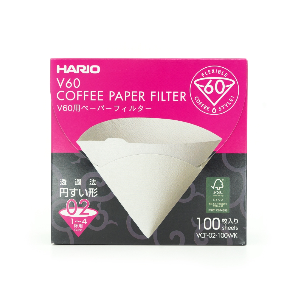hario papierové filtre 100ks | box